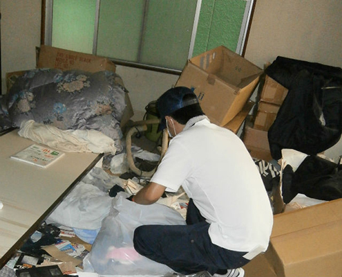 片付け作業当日