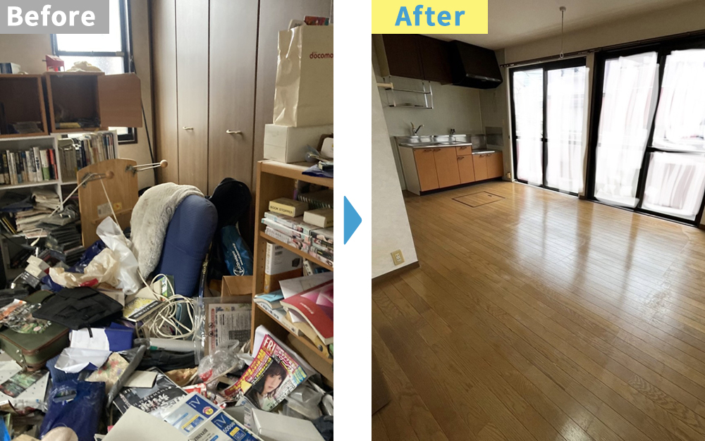 不用品片付け・買取の流れ