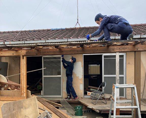 研修を受けたプロのスタッフが対応