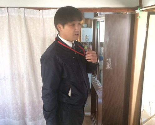 ご確認後、作業開始