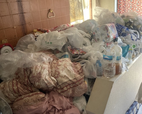 片付け前のお部屋