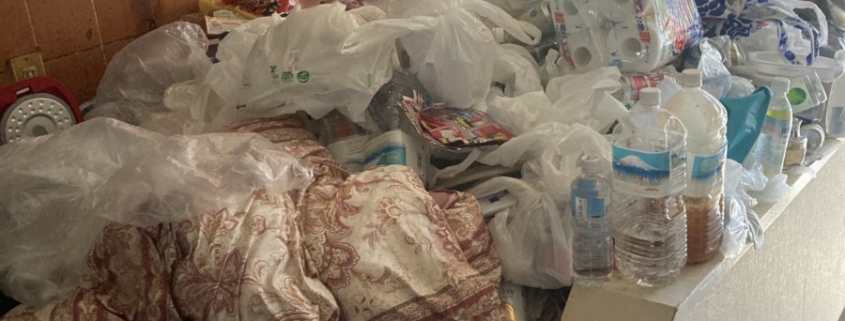 片付け前のお部屋