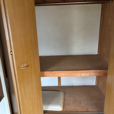 押し入れ・収納内部の片付け完了後の状態｜宇都宮市 遺品整理