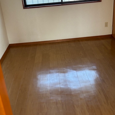 残置物撤去と清掃完了後の居室|宇都宮市 賃貸退去