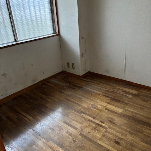 宇都宮市賃貸退去後洋室整理完了状況