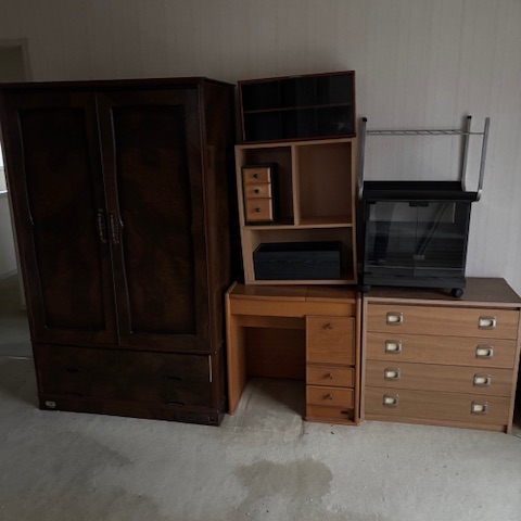 宇都宮市 空き家 大型家具 撤去前 状態